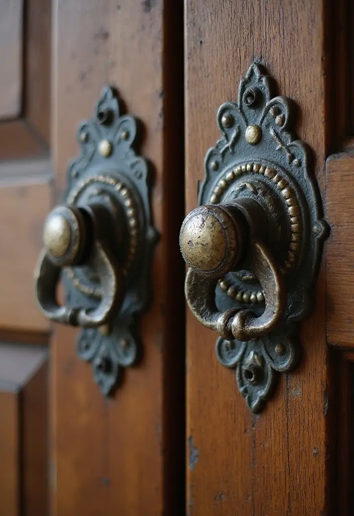28 Vintage Decorating Ideas That Never Go Out of Style 26 28 Vintage Decorating Ideas That Never Go Out of Style - 26. Antique Furniture Hardware