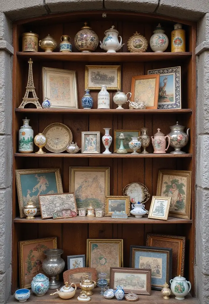 28 Vintage Decorating Ideas That Never Go Out of Style 27 28 Vintage Decorating Ideas That Never Go Out of Style - 27. Collect Vintage Souvenirs