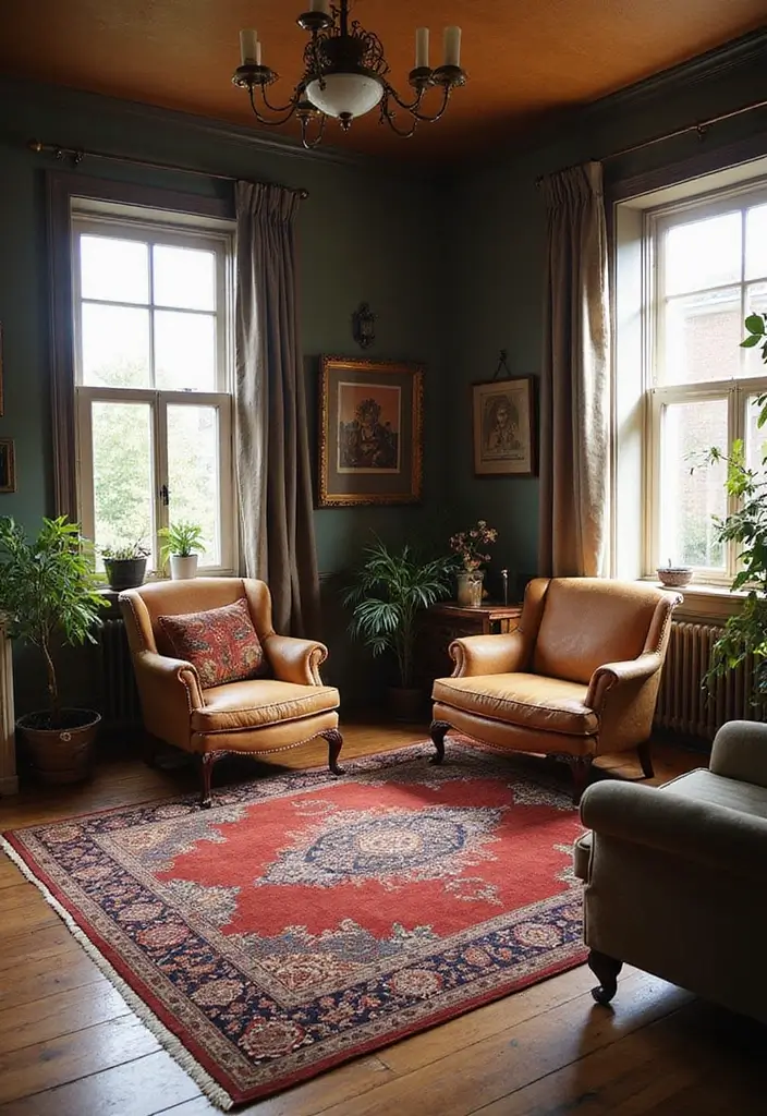 28 Vintage Decorating Ideas That Never Go Out of Style 6 28 Vintage Decorating Ideas That Never Go Out of Style - 6. Add Classic Area Rugs