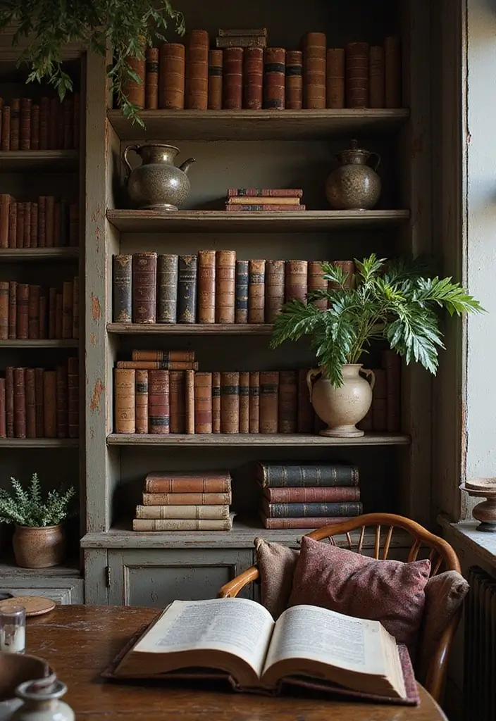 28 Vintage Decorating Ideas That Never Go Out of Style 8 28 Vintage Decorating Ideas That Never Go Out of Style - 8. Utilize Vintage Books
