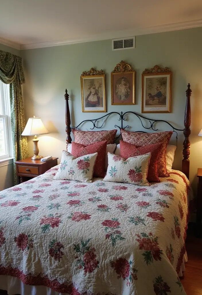 28 Vintage Decorating Ideas That Never Go Out of Style 9 28 Vintage Decorating Ideas That Never Go Out of Style - 9. Vintage Textiles and Fabrics