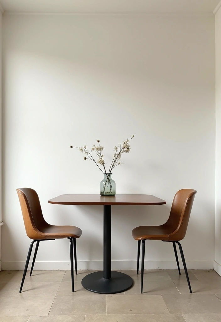 28 Vintage Dining Room Ideas Full of Elegance and Warmth 9 28 Vintage Dining Room Ideas Full of Elegance and Warmth - 9. Minimalist Vintage