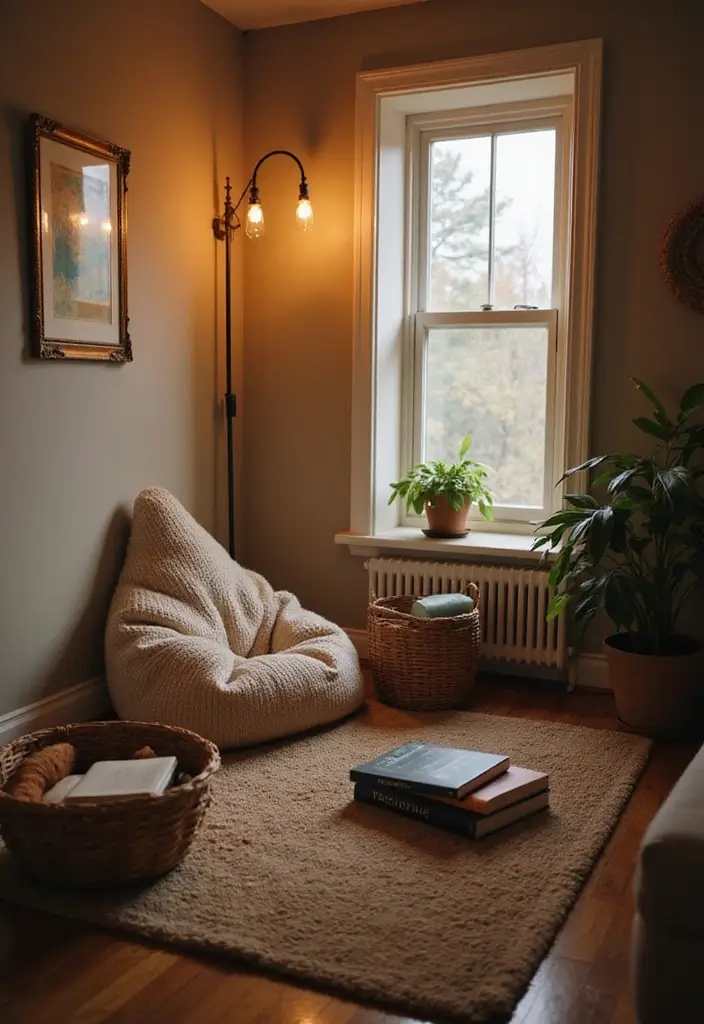 28 Vintage Dorm Room Ideas That Feel Unique and Cozy 12 28 Vintage Dorm Room Ideas That Feel Unique and Cozy - 12. Cozy Nooks