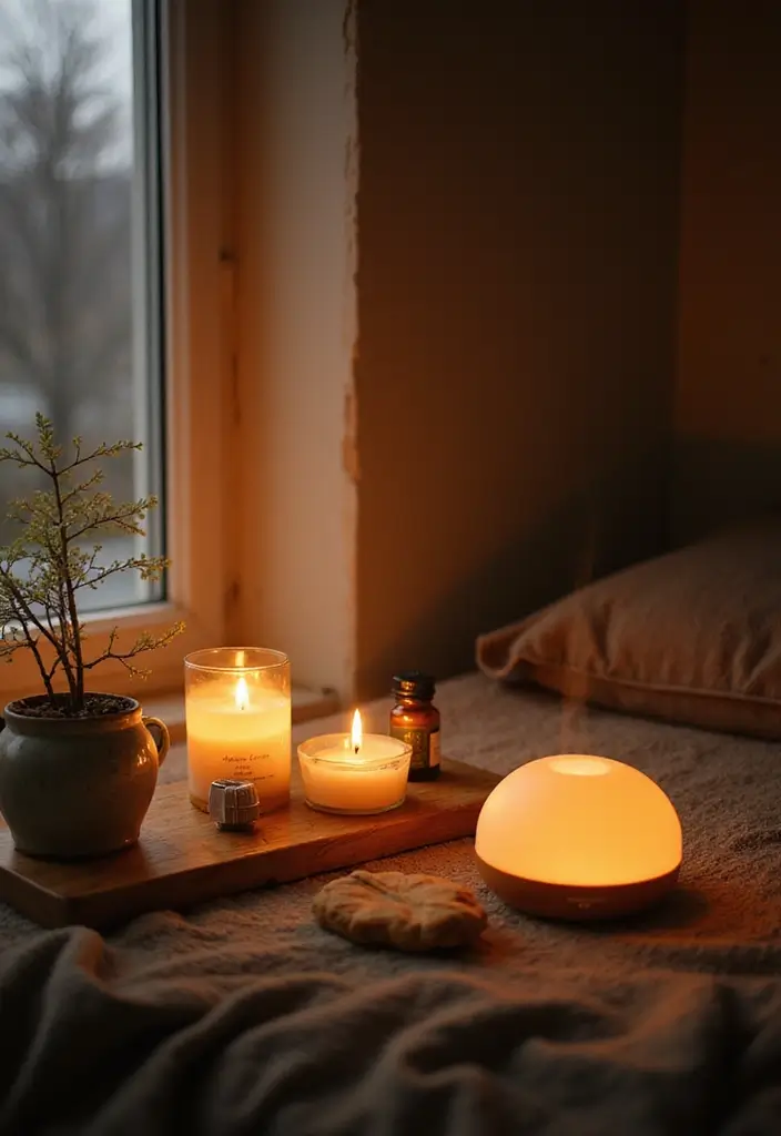 28 Vintage Dorm Room Ideas That Feel Unique and Cozy 28 28 Vintage Dorm Room Ideas That Feel Unique and Cozy - 28. Vintage Inspired Scent