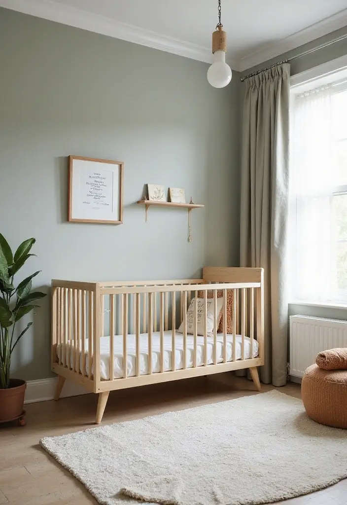 28 Vintage Nursery Decor Inspirations Perfect for Baby Rooms 14 28 Vintage Nursery Decor Inspirations Perfect for Baby Rooms - 14. Eco-Friendly Paint