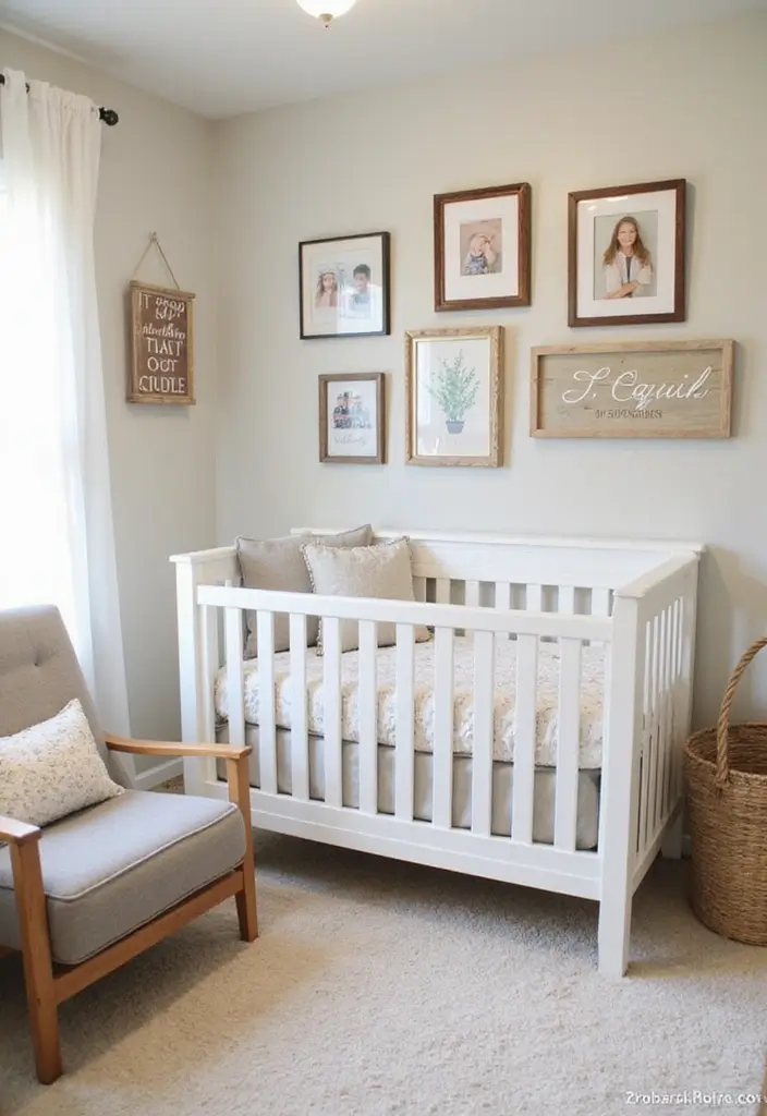 28 Vintage Nursery Decor Inspirations Perfect for Baby Rooms 27 28 Vintage Nursery Decor Inspirations Perfect for Baby Rooms - 27. Personalized Touches
