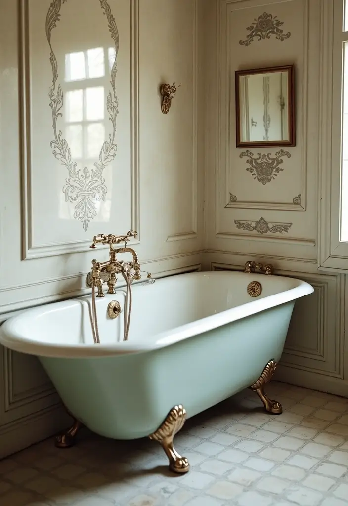 29 Vintage Bathroom Decor Looks You’ll Fall in Love With 14 29 Vintage Bathroom Decor Looks You’ll Fall in Love With - 14. Vintage Tubs and Showers