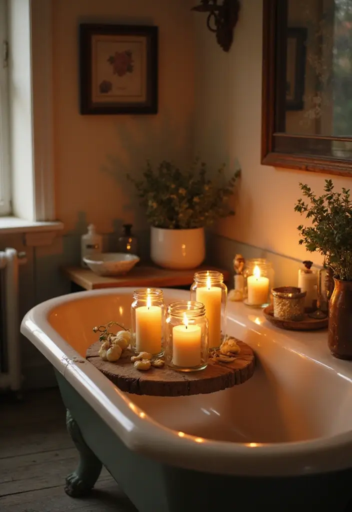 29 Vintage Bathroom Decor Looks You’ll Fall in Love With 21 29 Vintage Bathroom Decor Looks You’ll Fall in Love With - 21. Vintage Candles and Scents