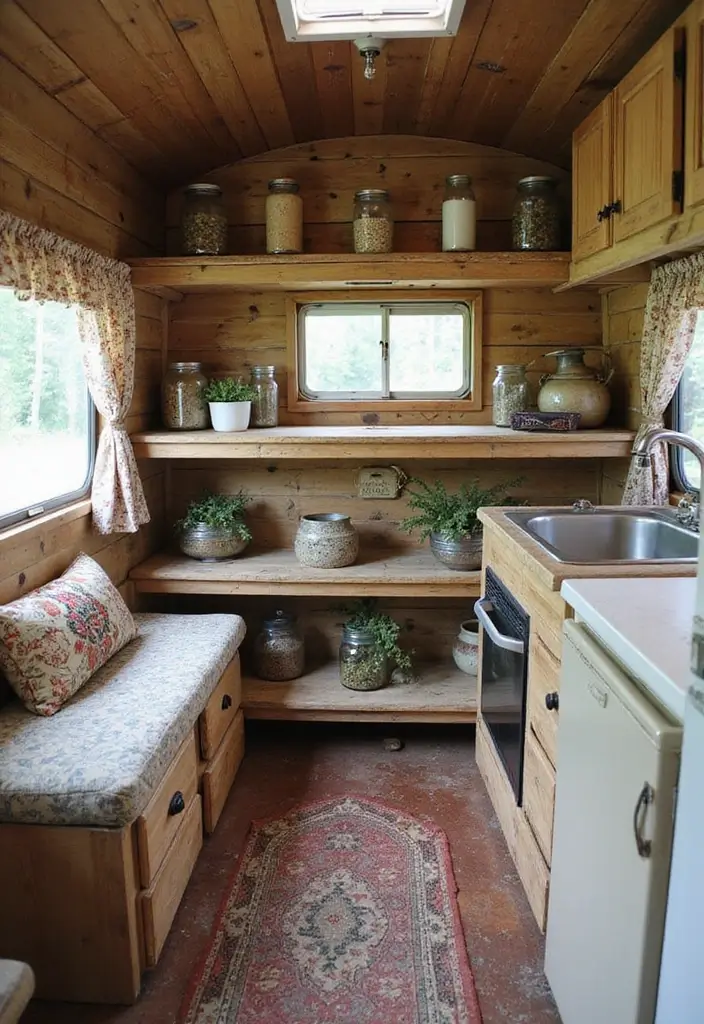 29 Vintage Camper Remodel Projects You’ll Adore - 22. Upcycled Decor Projects