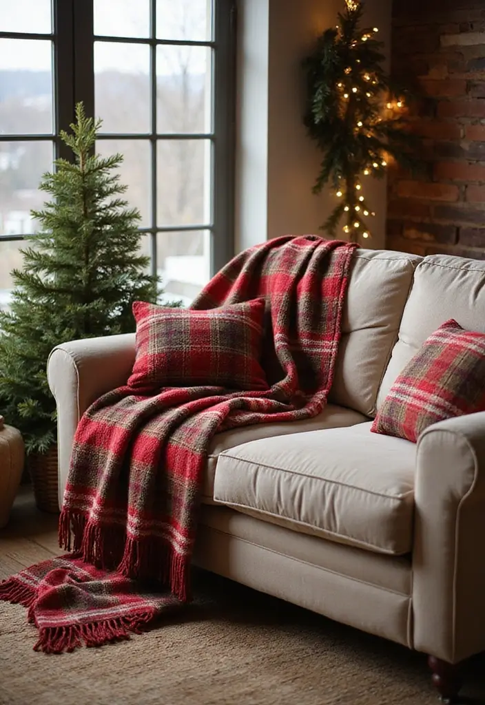 29 Vintage Christmas Decor Ideas Full of Nostalgia 22 29 Vintage Christmas Decor Ideas Full of Nostalgia - 22. Retro Holiday Throws and Blankets