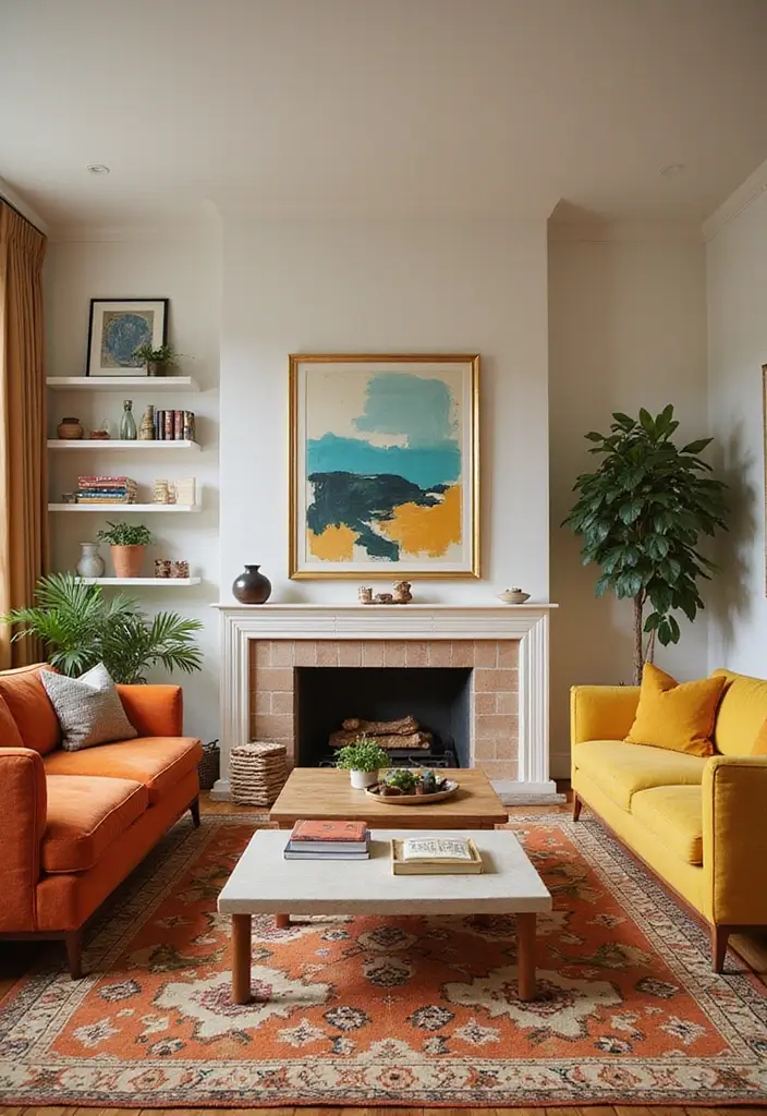 29 Vintage Room Designs That Stay Timeless 1 29 Vintage Room Designs That Stay Timeless - 1. Mid-Century Modern Marvel