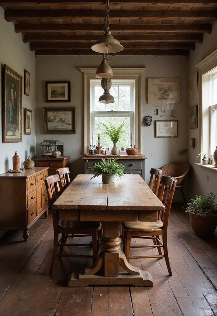 29 Vintage Room Designs That Stay Timeless 2 29 Vintage Room Designs That Stay Timeless - 2. Rustic Vintage Charm