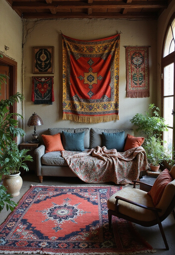 29 Vintage Room Designs That Stay Timeless 20 29 Vintage Room Designs That Stay Timeless - 20. Bohemian Vintage Style