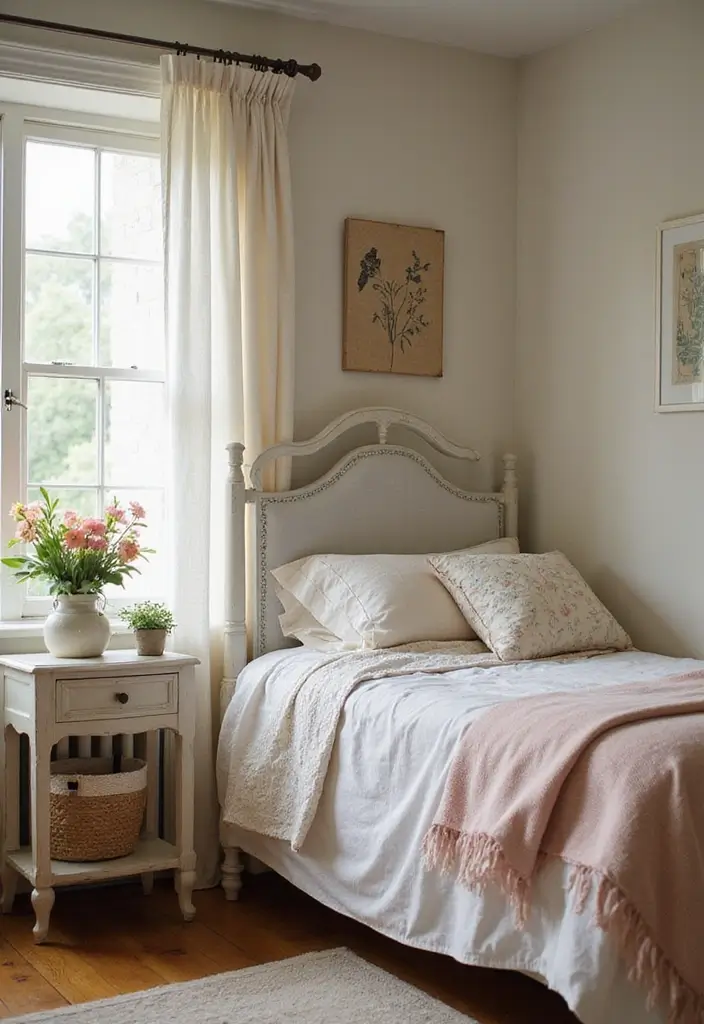 29 Vintage Room Designs That Stay Timeless 29 29 Vintage Room Designs That Stay Timeless - 29. Vintage-inspired Sleep Sanctuary