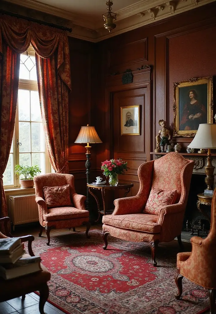 29 Vintage Room Designs That Stay Timeless 7 29 Vintage Room Designs That Stay Timeless - 7. Vintage Glamour