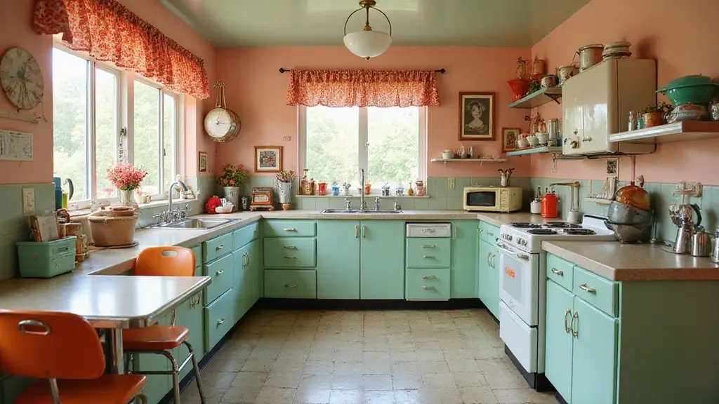 30 Retro Kitchen Designs That Mix Nostalgia and Style