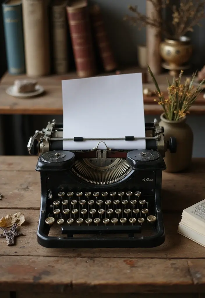 30 Vintage Classroom Decor Inspirations Full of Charm 15 30 Vintage Classroom Decor Inspirations Full of Charm - 15. Vintage Typewriters