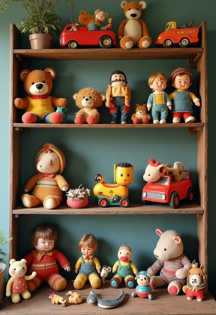 30 Vintage Classroom Decor Inspirations Full of Charm 18 30 Vintage Classroom Decor Inspirations Full of Charm - 18. Vintage Children’s Toys