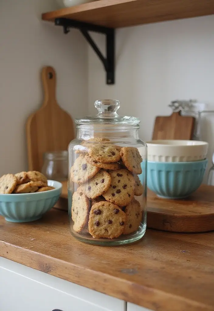 30 Vintage Cookie Jar Collections That Add Kitchen Charm 5 30 Vintage Cookie Jar Collections That Add Kitchen Charm - 5. Classic Pyrex Cookie Jars