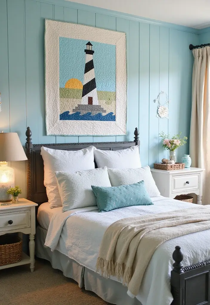 30 Vintage Quilt Patterns That Are Truly Beautiful 24 30 Vintage Quilt Patterns That Are Truly Beautiful - 24. The Lighthouse Quilt