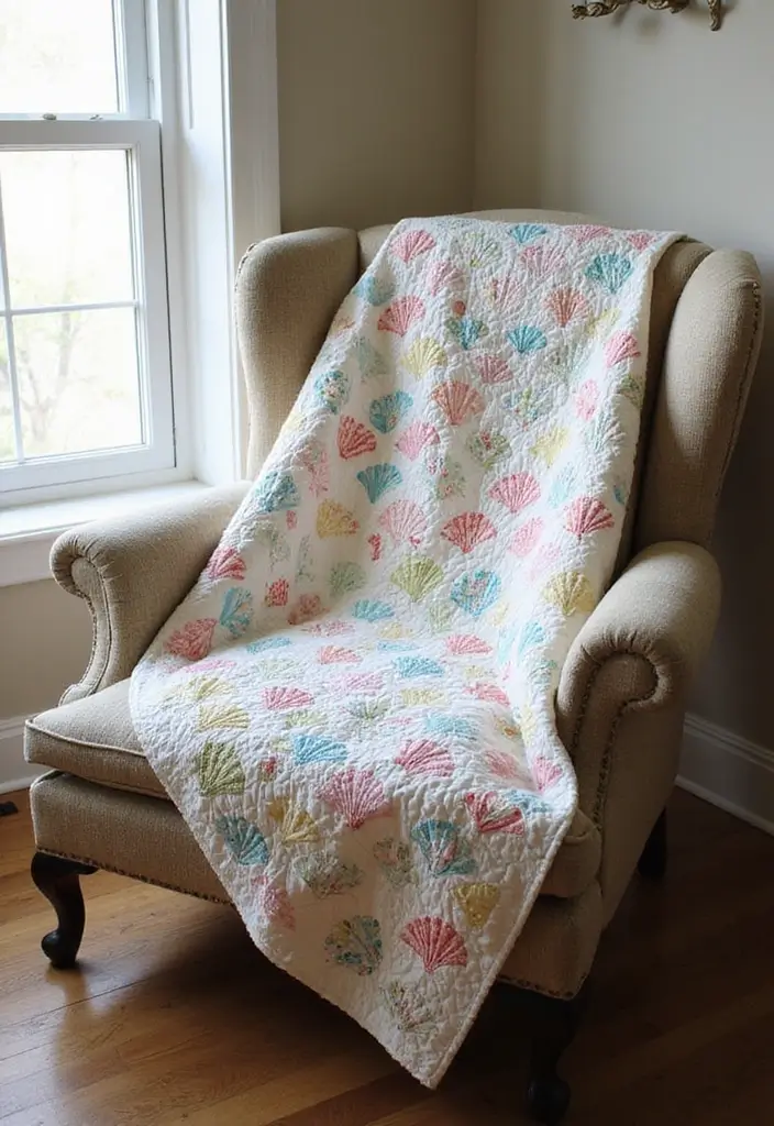 30 Vintage Quilt Patterns That Are Truly Beautiful 25 30 Vintage Quilt Patterns That Are Truly Beautiful - 25. The Clamshell Quilt