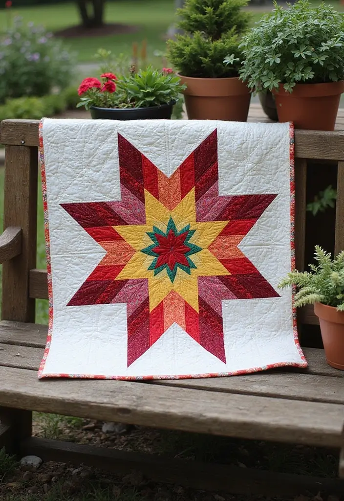 30 Vintage Quilt Patterns That Are Truly Beautiful 3 30 Vintage Quilt Patterns That Are Truly Beautiful - 3. The Ohio Star Quilt