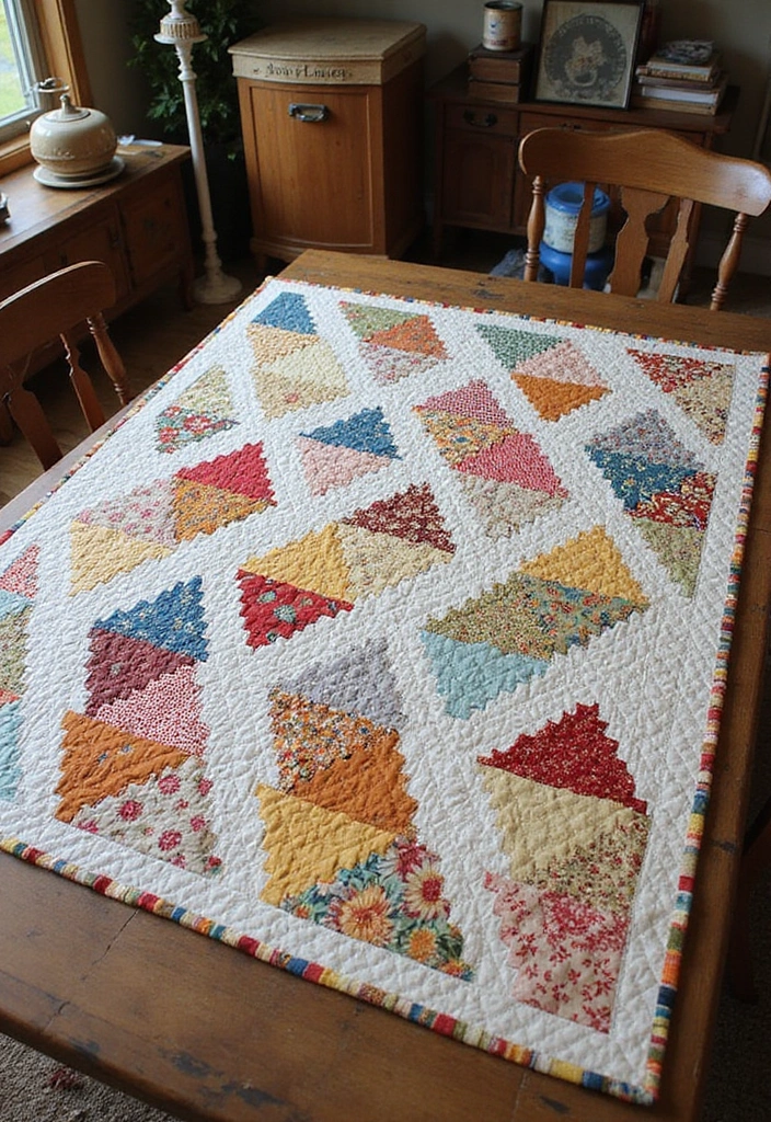 30 Vintage Quilt Patterns That Are Truly Beautiful 9 30 Vintage Quilt Patterns That Are Truly Beautiful - 9. The Stair-step Quilt