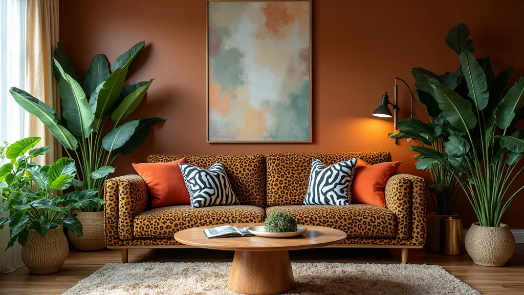 10 Animal Print Living Room Ideas for Bold Stylish Accents