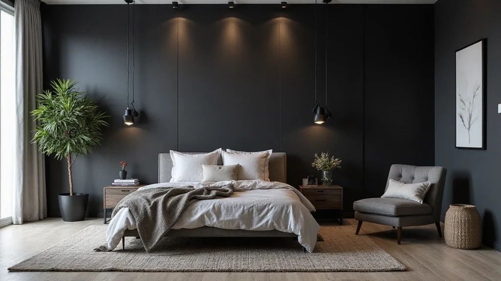 10 Black Wall Bedroom Ideas with Bold Modern Drama