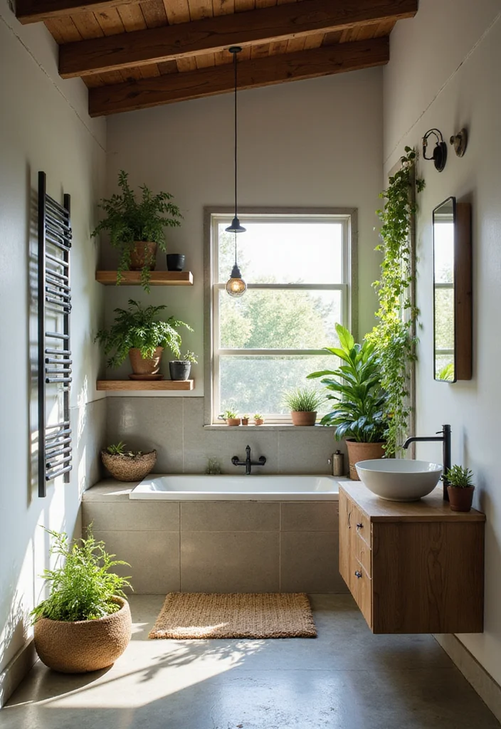 10 Garage Bathroom Ideas for Practical Extra Space - 10. Eco-Friendly Options