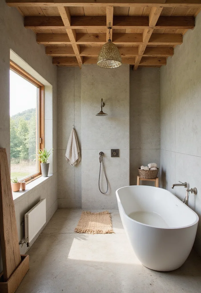 10 Garage Bathroom Ideas for Practical Extra Space - 4. Spa-Like Retreat