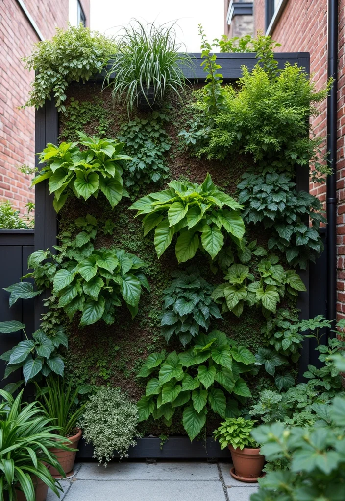 10 NYC Backyard Ideas for Creative Small Space Living - 1. Vertical Gardens: Maximize Your Greenery