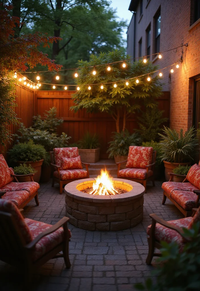 10 NYC Backyard Ideas for Creative Small Space Living - 2. Cozy Fire Pits for Year-Round Enjoyment