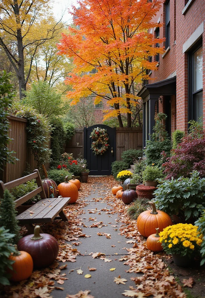 10 NYC Backyard Ideas for Creative Small Space Living - 9. Seasonal Decor: Change It Up Throughout the Year
