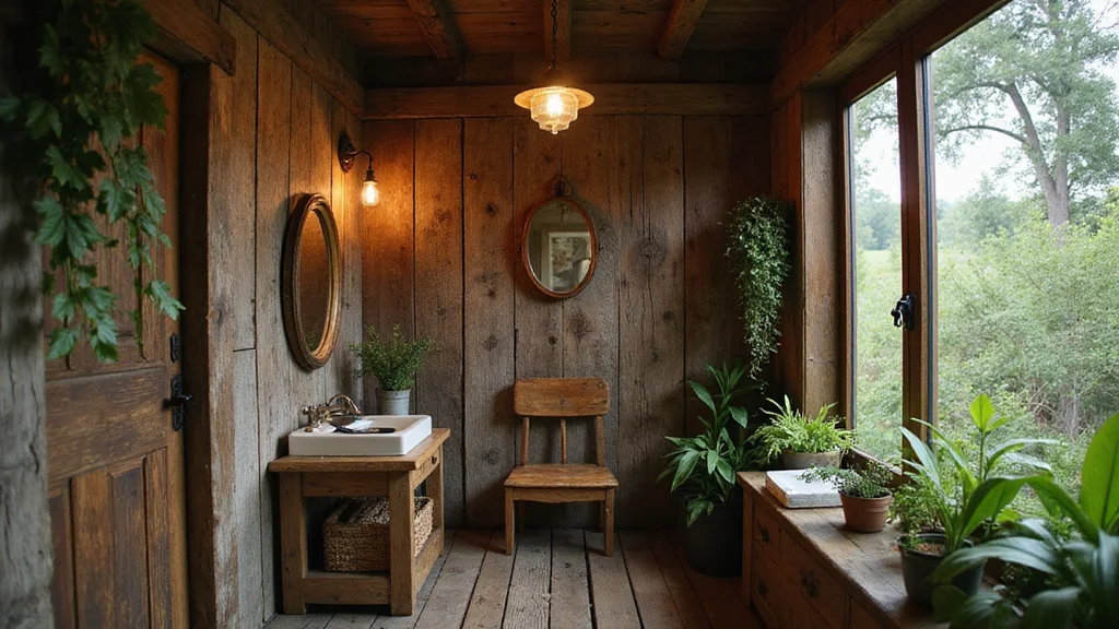 10 Outhouse Bathroom Ideas with Rustic Vintage Appeal