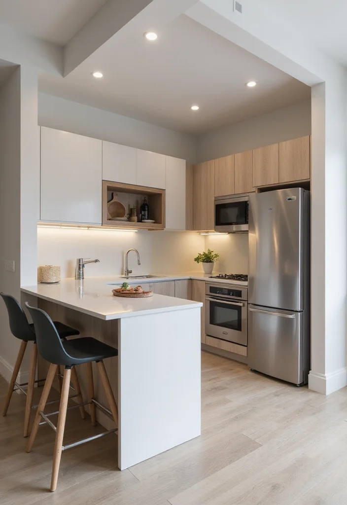 10 Small Corner Kitchen Ideas to Maximize Every Inch - 2. L-Shaped Countertops