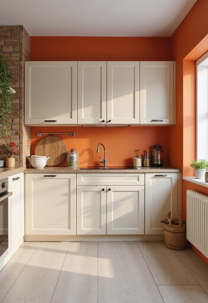 10 Small Corner Kitchen Ideas to Maximize Every Inch - 8. Color Coordination
