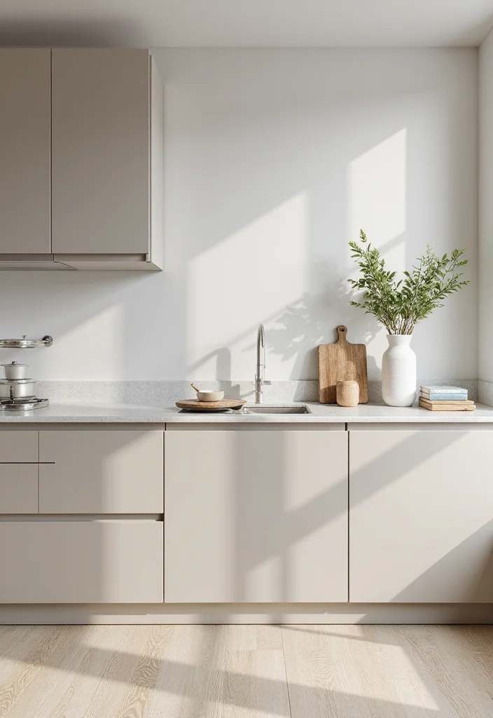 10 Small Corner Kitchen Ideas to Maximize Every Inch - 9. Minimalist Approach