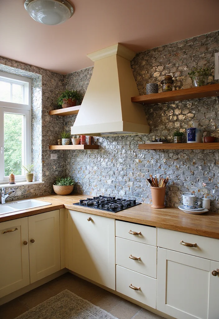 10 Unfitted Kitchen Ideas with Flexible Open Layouts - 8. Creative Backsplashes