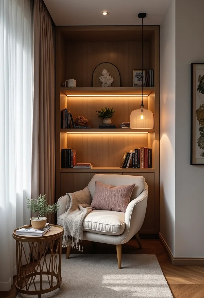 12 Bedroom Alcove Ideas for Smart Cozy Layouts - 1. Reading Nook Bliss