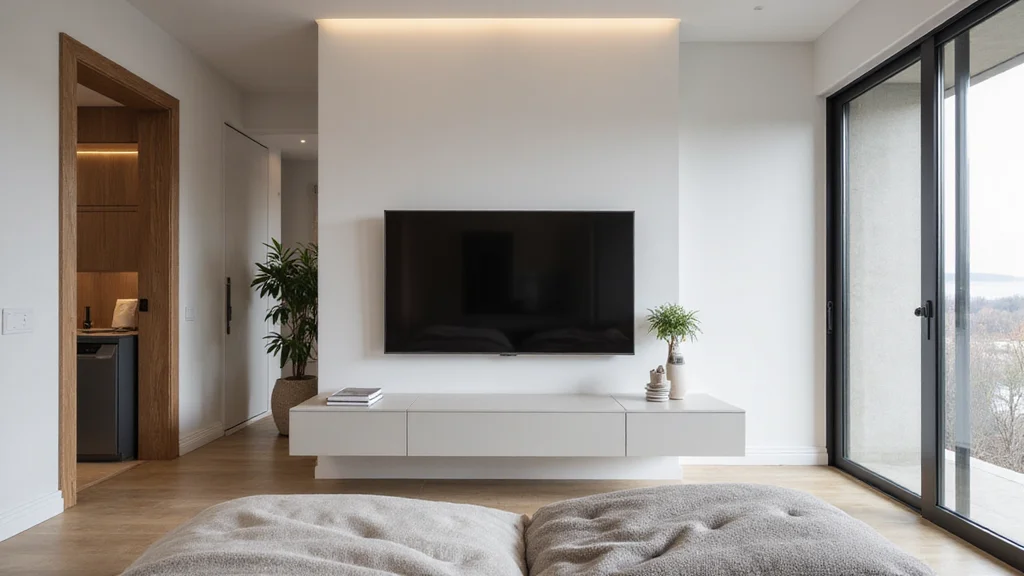 12 Bedroom TV Wall Ideas for Neat Integrated Design