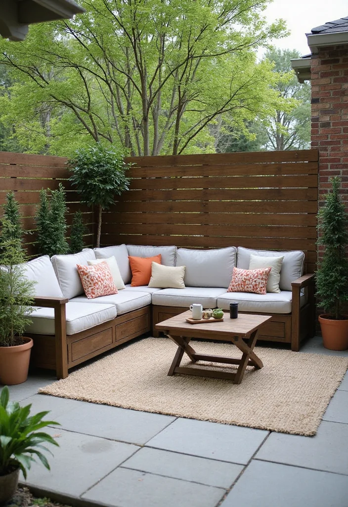 12 Grill Backyard Ideas for Easy Outdoor Cooking - 4. Multi-functional Furniture