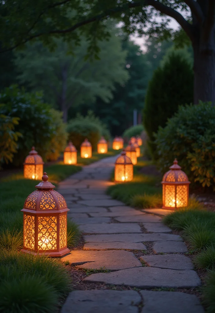 12 Romantic Backyard Ideas for Cozy Evenings Outdoors - 4. Lantern Love