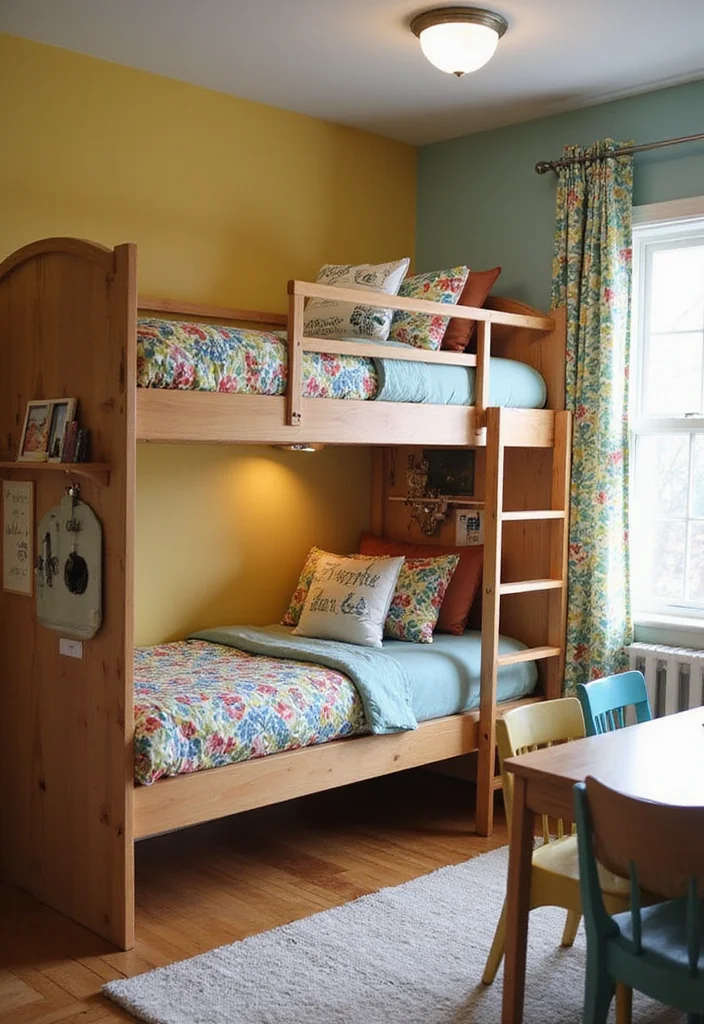 12 Shared Bedroom Ideas for Comfortable Functional Spaces 1 12 Shared Bedroom Ideas for Comfortable Functional Spaces - 1. Bunk Beds with Built-in Storage