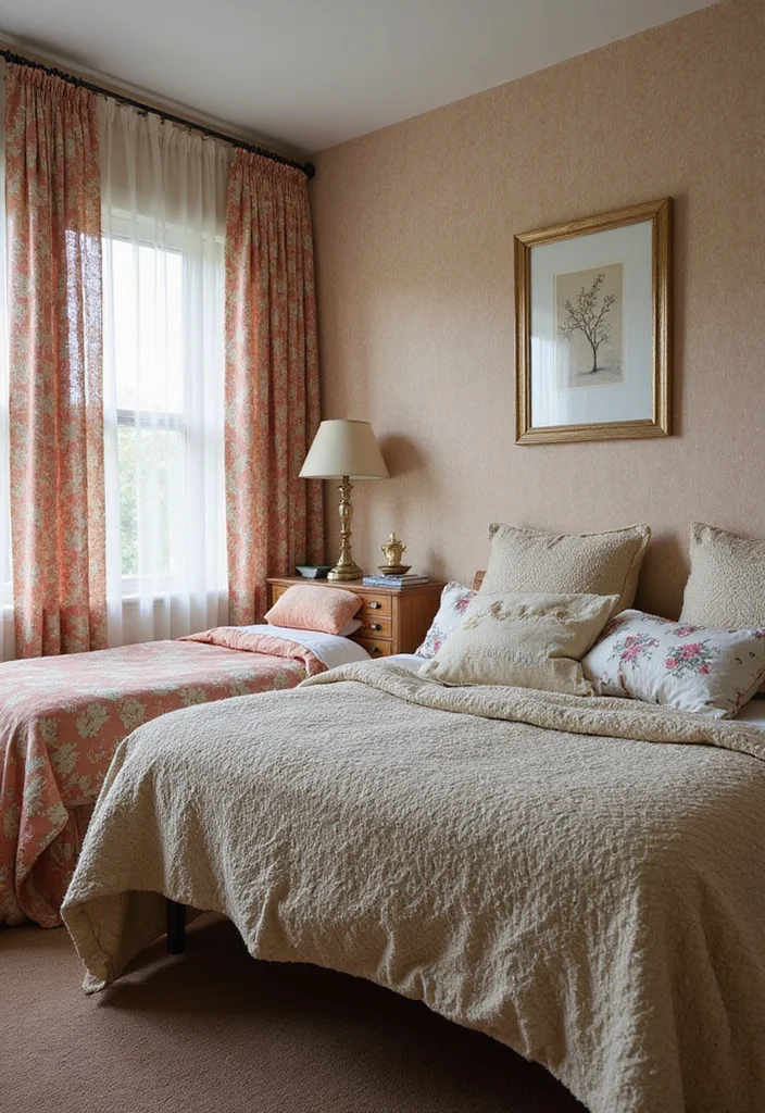 12 Shared Bedroom Ideas for Comfortable Functional Spaces 122 12 Shared Bedroom Ideas for Comfortable Functional Spaces - 12. Creative Use of Fabrics