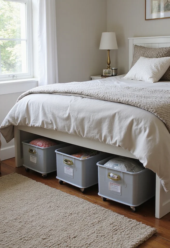 12 Shared Bedroom Ideas for Comfortable Functional Spaces 45 12 Shared Bedroom Ideas for Comfortable Functional Spaces - 5. Under-Bed Storage Solutions