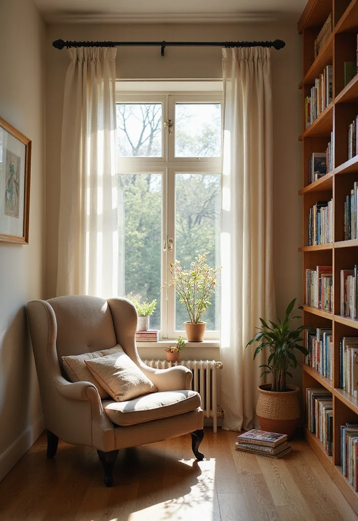 12 Shared Bedroom Ideas for Comfortable Functional Spaces 89 12 Shared Bedroom Ideas for Comfortable Functional Spaces - 9. Cozy Reading Nooks