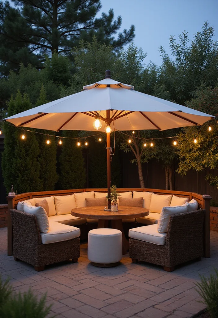 12 Small Backyard Bar Ideas for Casual Outdoor Entertaining 78 12 Small Backyard Bar Ideas for Casual Outdoor Entertaining - 8. The Canopy Bar