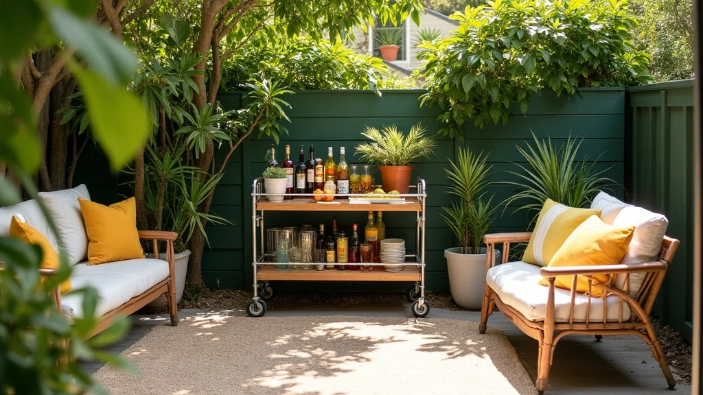 12 Small Backyard Bar Ideas for Casual Outdoor Entertaining