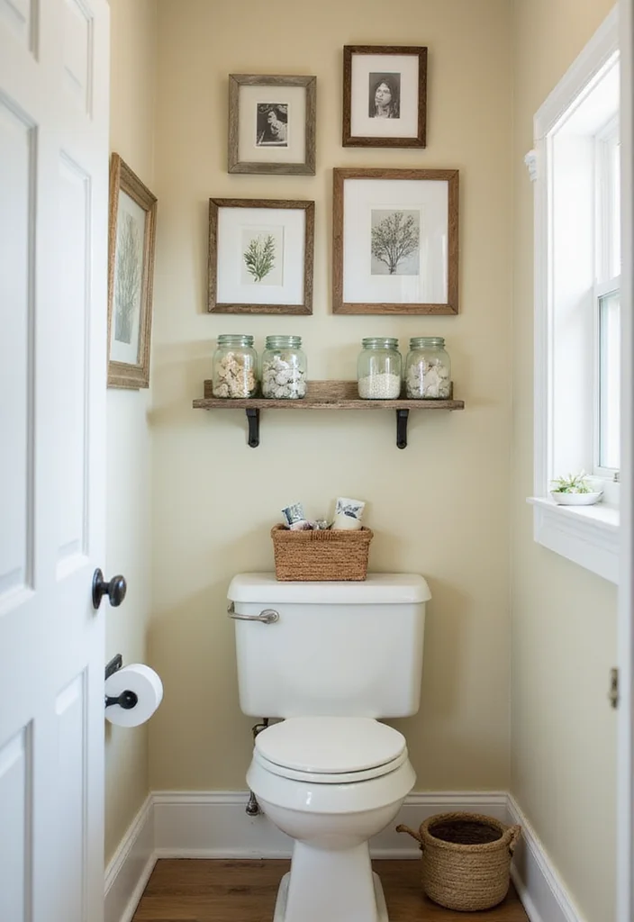 12 Small Coastal Bathroom Ideas with Breezy Light Style 89 12 Small Coastal Bathroom Ideas with Breezy Light Style - 9. Personalized Touches